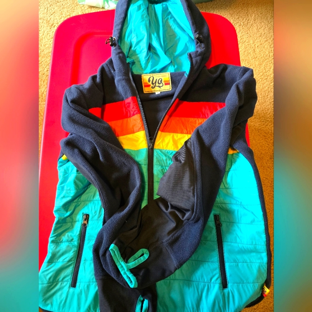 Women's Momentum Fader Fleece Jacket. Size large.
